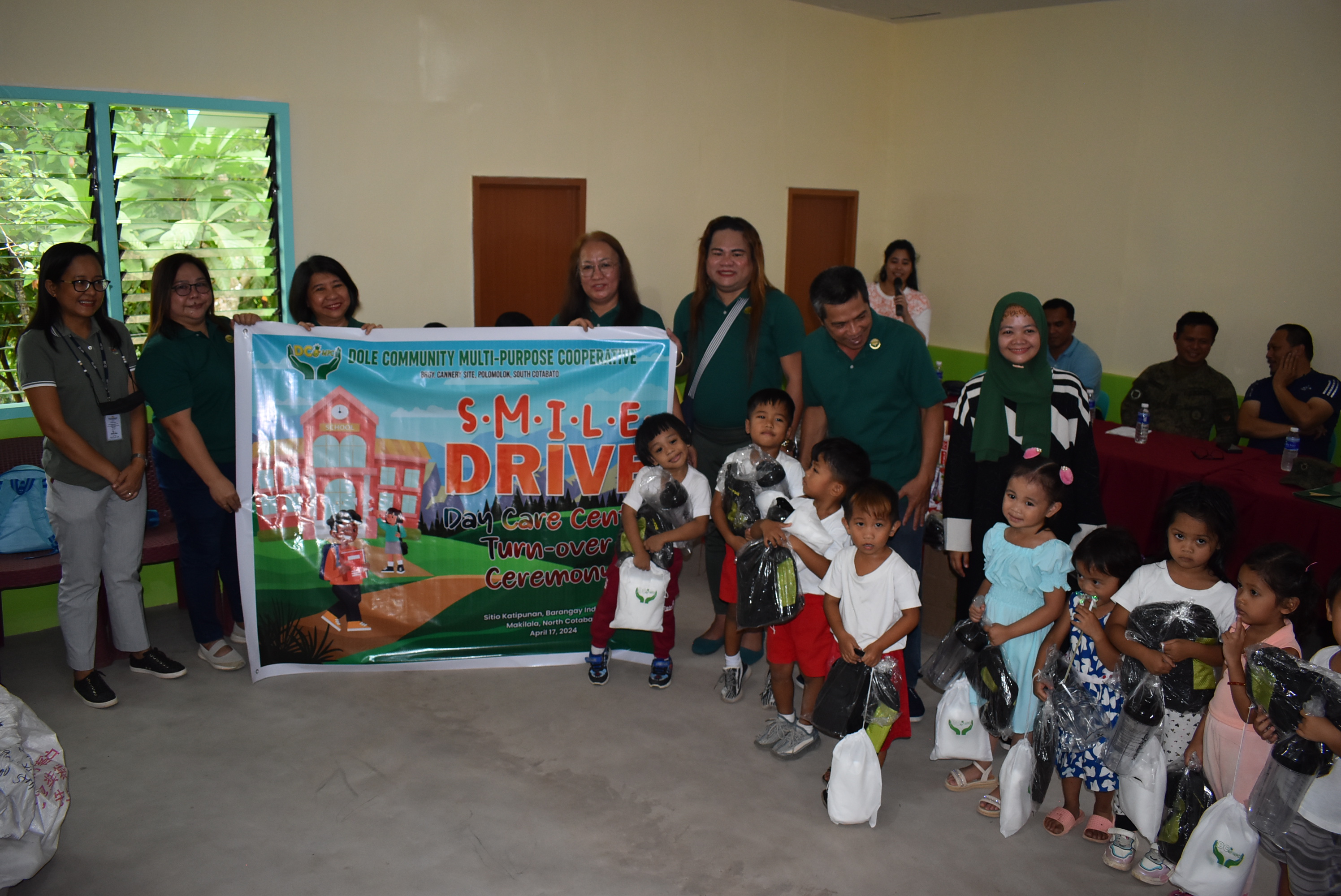 Day Care Center Turn over Ceremony at Makilala