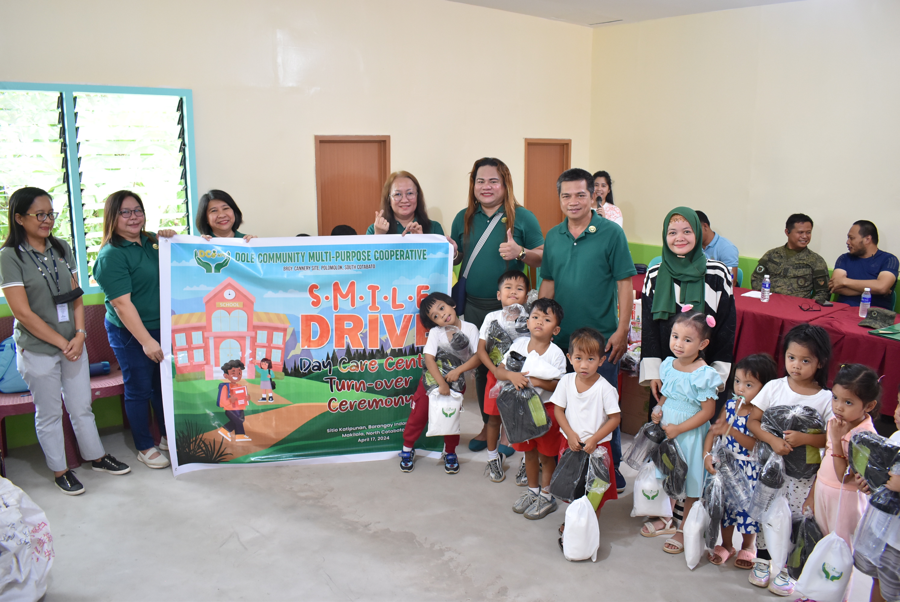 Day Care Center Turn over Ceremony at Makilala