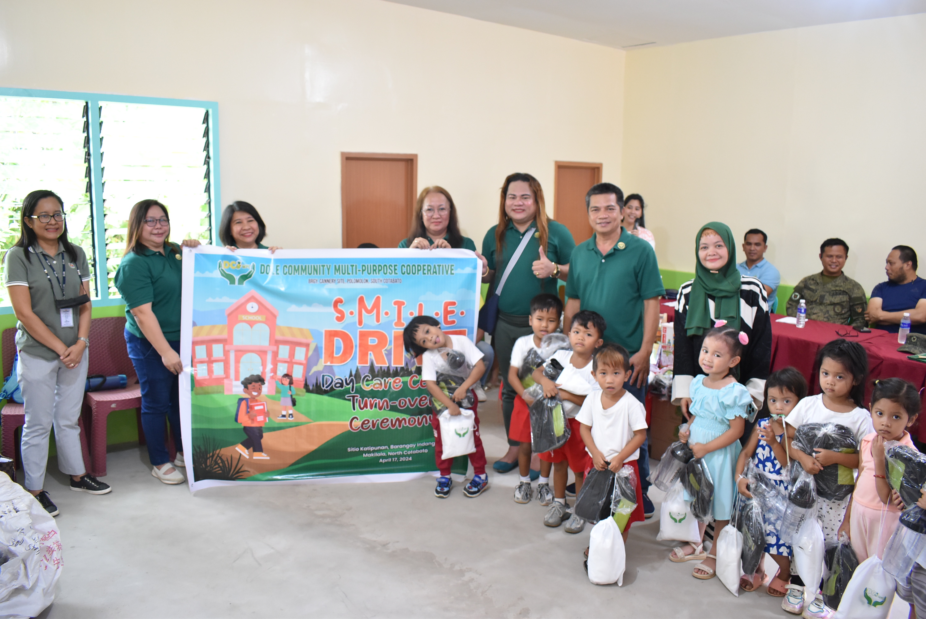 Day Care Center Turn over Ceremony at Makilala